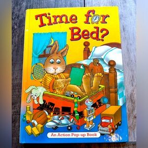 Time for Bed? hard cover pop-up book